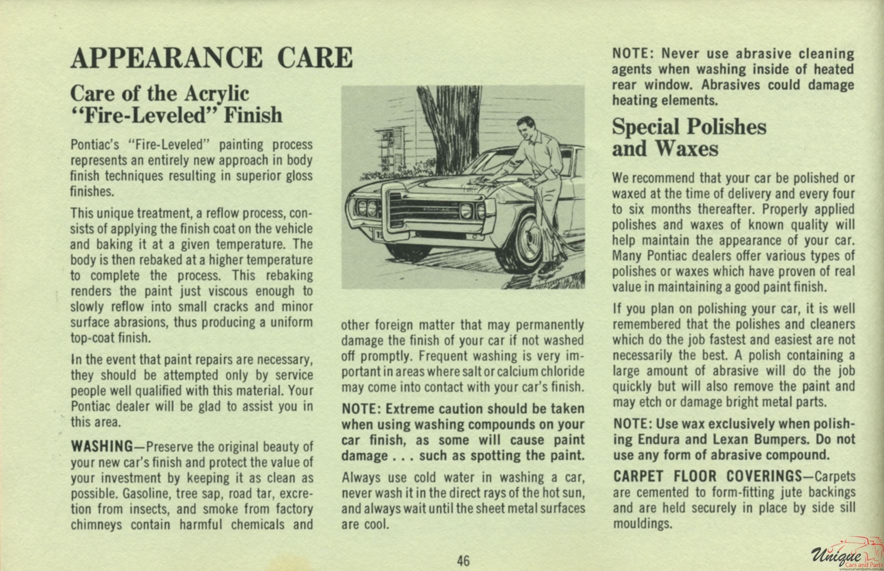 1969 Pontiac Owners Manual Page 6